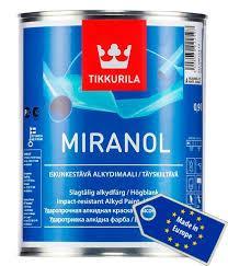 Алкідна емаль Міранол Tikkurila 0,9 л база З прозора Miranol високоглянсова