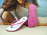 Жіночі сланці Super Gear (R) біло-рожеві 38 р., фото 5