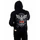 Спортивна кофта Leone Legionarivs Fleece Black S, фото 3