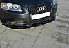 Спліттер Audi A3 8p S-Line (05-08) тюнінг елерон губа обвіс, фото 3
