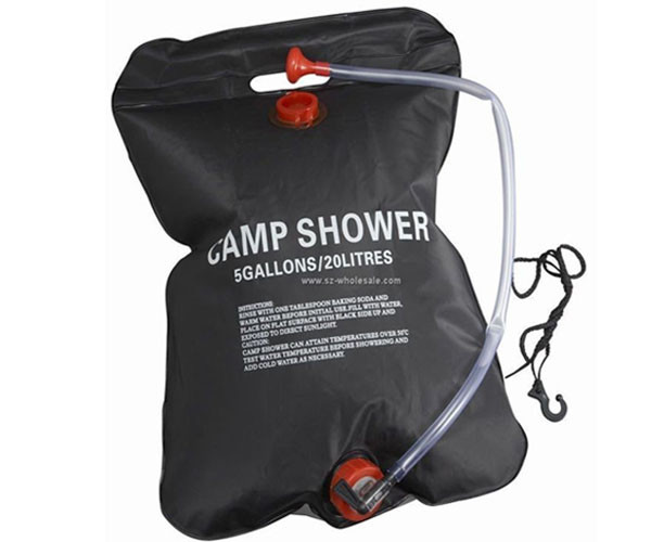 Похідний душ для туристів дачників RIAS Camp Shower Black (2_005630)