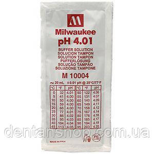 Калібрувальний розчин M10004B РН 4.01 Milwaukee (20 мл), США