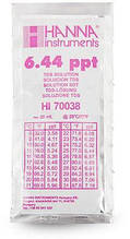 Калібрувальний розчин HI70038 для тдс-метрів 6,44 ppt HANNA 20 мл, Німеччина
