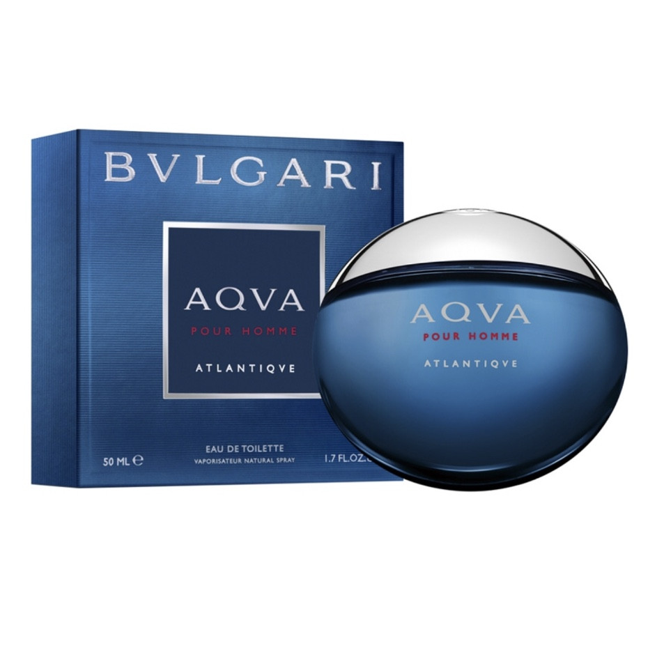 Оригінальні чоловічі парфуми Bvlgari Aqva Pour Homme Atlantiqve 30ml туалетна вода, морський амбровий аромат