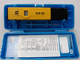 Солемер (ТДС-метр) Milwaukee CD610 (0 — 10000 ppm), США