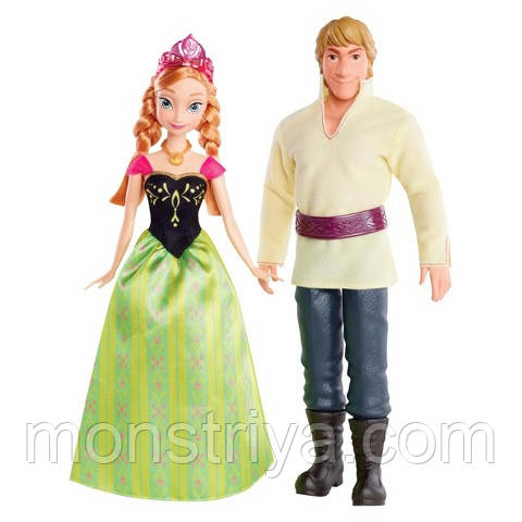 Набір ляльок Анна та Крістоф із мф Холодне серце Frozen 