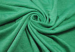 Зелена чоловіча футболка (зелений меланж) Iconic Fruit of the Loom, фото 5