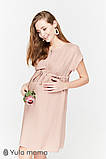 Сукня для вагітних і годування ROSSA DR-29.052, темний нюд, фото 3