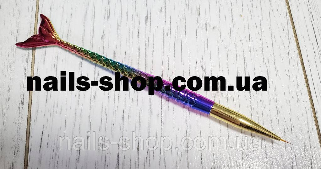 Кисть для малювання рибка 7 мм, фото 1
