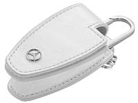 Оригинальный кожаный футляр для ключей Mercedes-Benz Key Wallet Gen.5, White (B66958405)