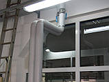 Кут ПВХ K-Flex 40x089 PVC CA 200 в якості захисного покриття труб з теплоізоляцією всередині приміщення., фото 8