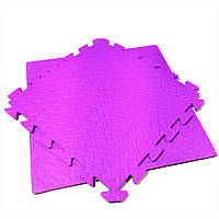 Килимок-пазли тепла підлога "Purple" 50х50 см, товщина 10 мм