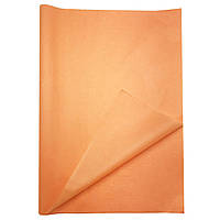 Бумага тишью светло-оранжевая 100 листов