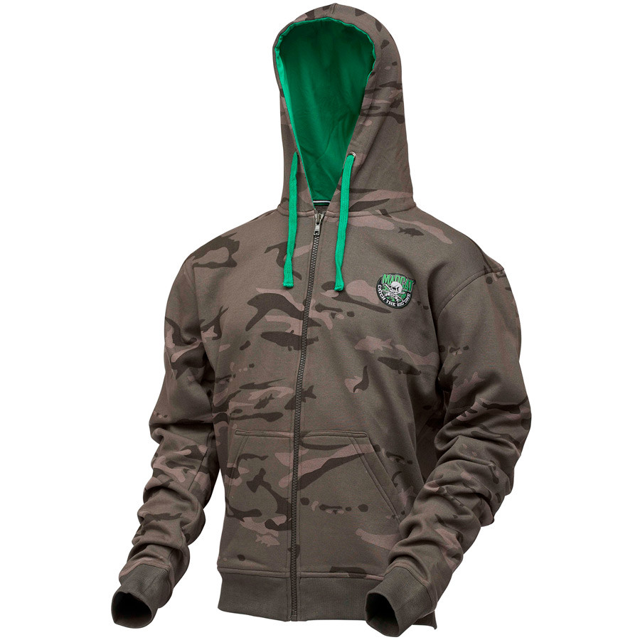 Кофта на блискавці DAM MADCAT Camofish Zip Hoodie XXXL