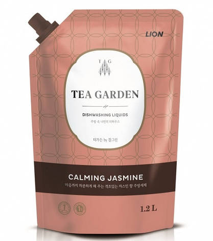 Засіб для миття посуду LION Chamgreen Tea Garden Жасмин 1200 мл (622673), фото 1