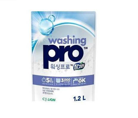 Засіб для миття посуду LION Washing Pro м'яка упаковка 1200 мл (619888), фото 1