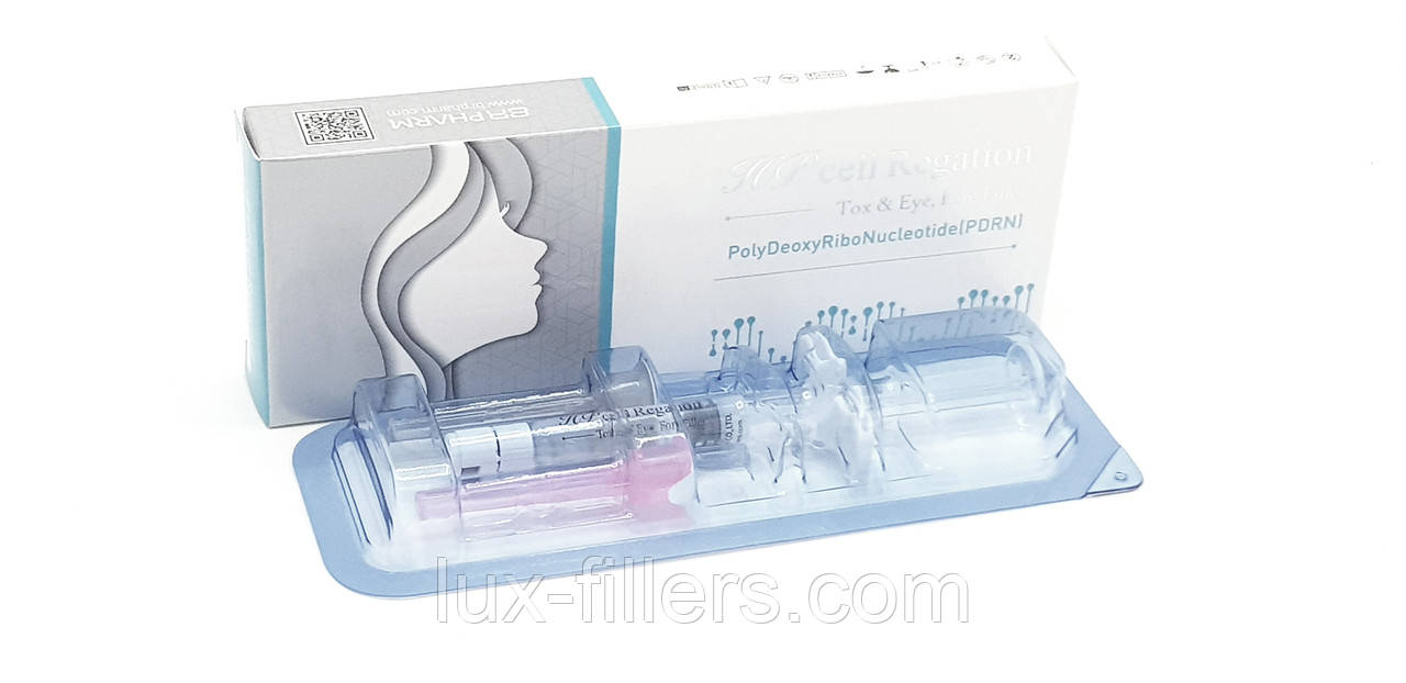 Філлер HP Cell Regation Tox and Eye Fore Filler 2ml - полинуклеотид (ПДРН) і ботокс в одному флаконі