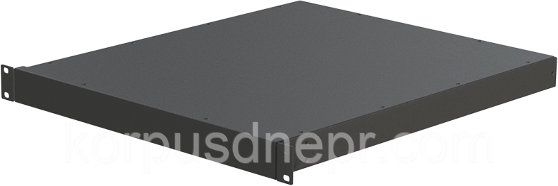 Корпус металевий 1U-520S в 19" стійку Rack 430х520х44 Professional