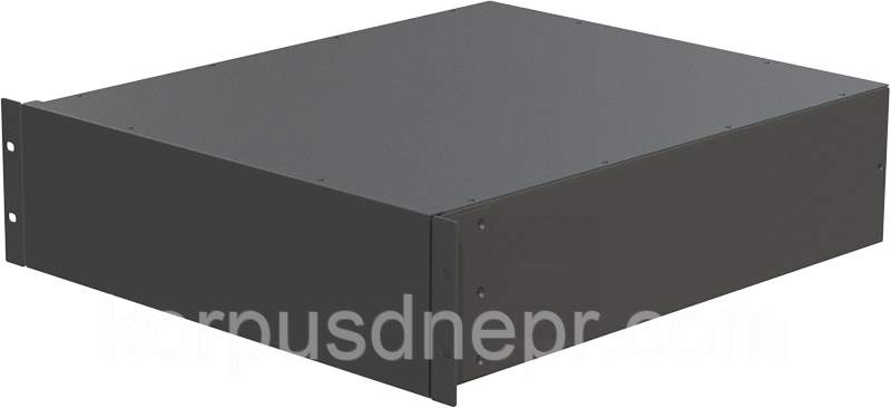 Корпус металевий 3U-520S в 19" стійку Rack 430х520х132 Professional