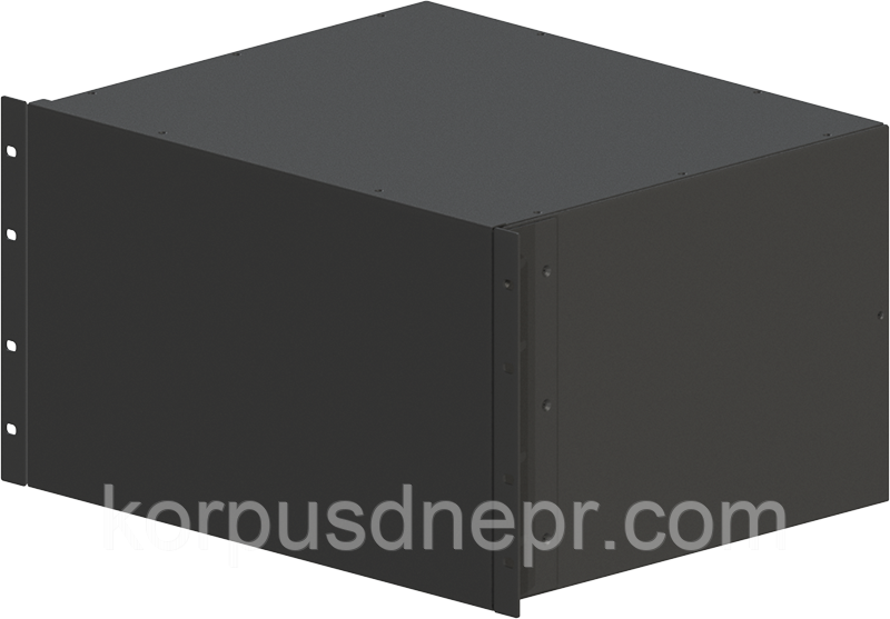 Корпус металевий 6U-370S в 19" стійку Rack 430х370х264 Professional