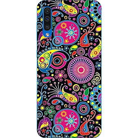 Чохол силіконовий з картинкою для Samsung A50 Galaxy A505 2019 Візерунки