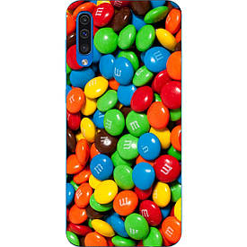Чохол силіконовий з картинкою для Samsung A50 Galaxy A505 2019 Драже M&M