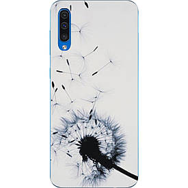 Чохол з картинкою силіконовий для Samsung A50 Galaxy A505 2019 Кульбаба