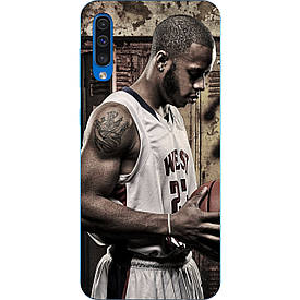 Чохол з картинкою силіконовий для Samsung A50 Galaxy A505 2019 Баскетболіст
