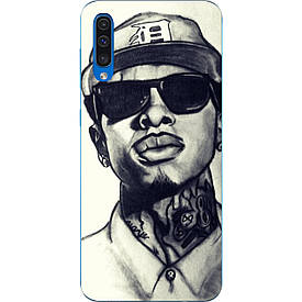 Бампер силіконовий чохол з картинкою для Samsung A50 Galaxy A505 2019 Репер