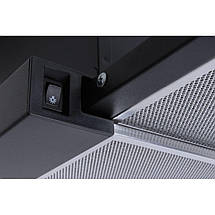 Витяжка VENTOLUX GARDA 50 BK 700 SLIM, фото 3
