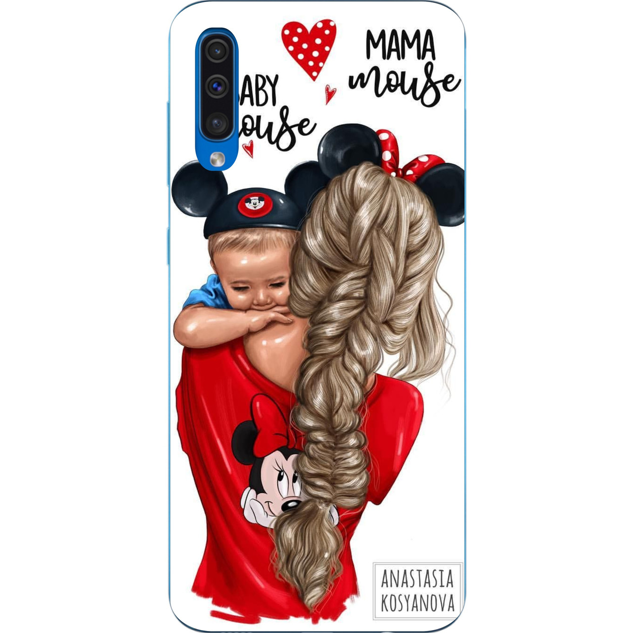 Бампер силиконовый чехол с картинкой для Samsung A50 Galaxy A505 2019 Мама  и сын (ID#962201670), цена: 200 ?, купить на Prom.ua