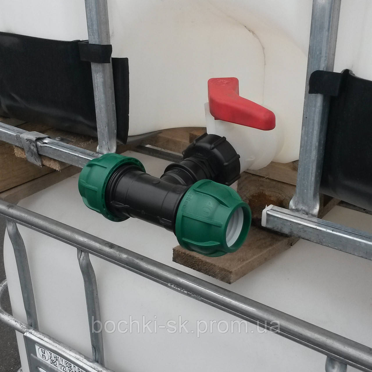 Перехідник dn50 (2х) труба 40 мм - фото 1 - id-p962202323