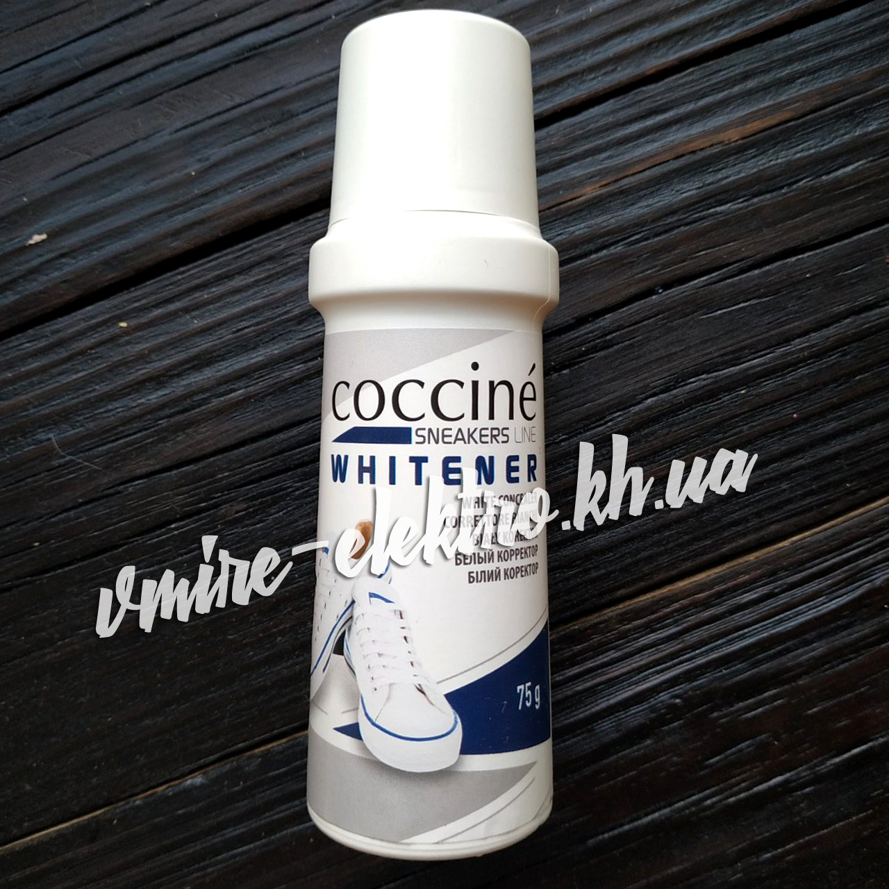Білий коректор Coccine sneakers line whitener 75 мл