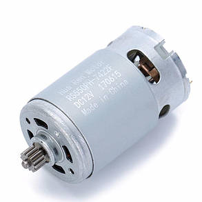 Мотор для шурупокрута RS550 — 12V (з шестернею 12 зубів), фото 2