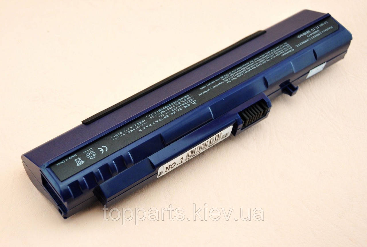 Батарея для ноутбука Acer UM08A31, 5200mAh, 6cell, 11.1V, Li-ion, синя, CNP