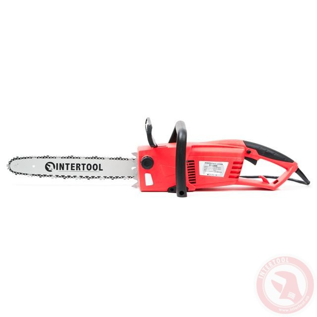 Пила ланцюгова 2600 Вт, 840 м/хв, шина 405 мм, 230 В, прямий двигун INTERTOOL DT-2205