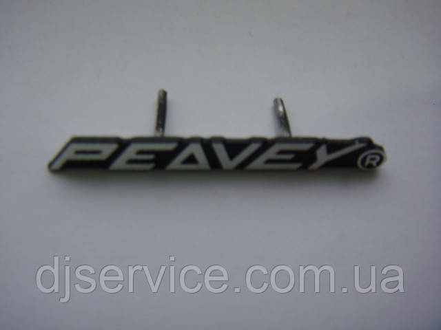 Шильдик 42x5mm на сітку колонки Peavey, фото 1
