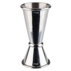 Джіггер 20/40 мл, нержавіюча сталь, d-45 мм, h-90 мм