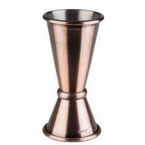 Джиггер 20/40 мл, матове мідне покриття, d-45 мм, h-90 мм.