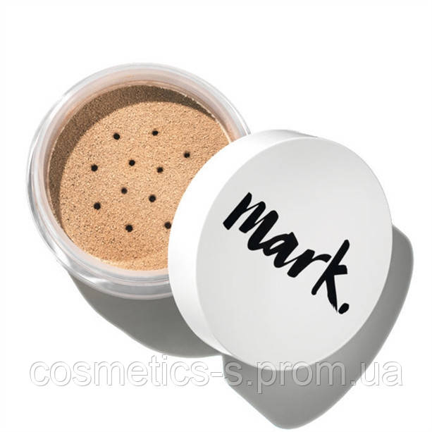 Мінеральна розсипчаста пудра для обличчя Avon Mark, колір Shell, Пряжене молоко, Ейвон Марк, 72225