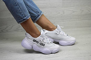 Кросівки жіночі Adidas SPIY-550,білі,сітка, фото 2