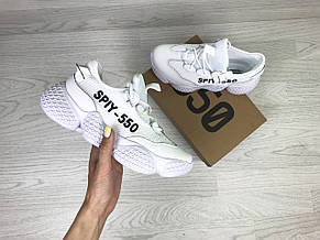 Кросівки жіночі Adidas SPIY-550,білі,сітка, фото 2