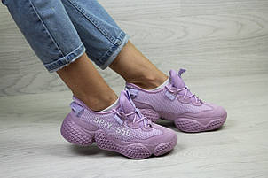 Кросівки жіночі Adidas SPIY-550,фіолетові,сітка, фото 2
