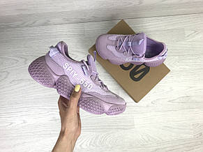 Кросівки жіночі Adidas SPIY-550,фіолетові,сітка, фото 2