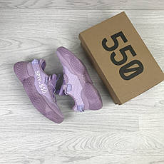 Кросівки жіночі Adidas SPIY-550,фіолетові,сітка, фото 3