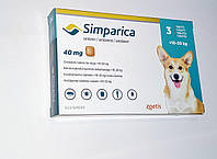 Таблетка Симпарика Simparica от блох и клещей для собак 10-20 кг