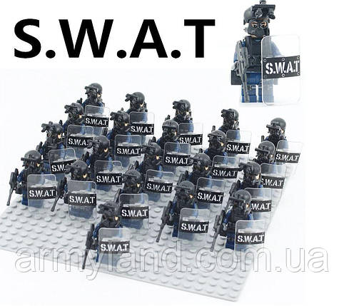 SWAT поліція, конструктор, BrickArms, фото 2