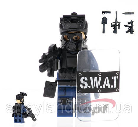 SWAT поліція, конструктор, BrickArms, фото 2