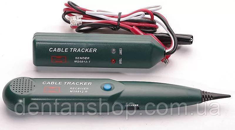 Кабельний тестер-трасошукач ( детектор прихованої проводки ) Mastech MS6812, фото 1