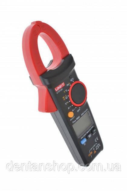 Токовимірні кліщі UNI-Т UT213C із TrueRMS (AC/DC, 400 А, 600 В, 40Мом, 40мФ, 1МГц, 1000 °C), фото 1